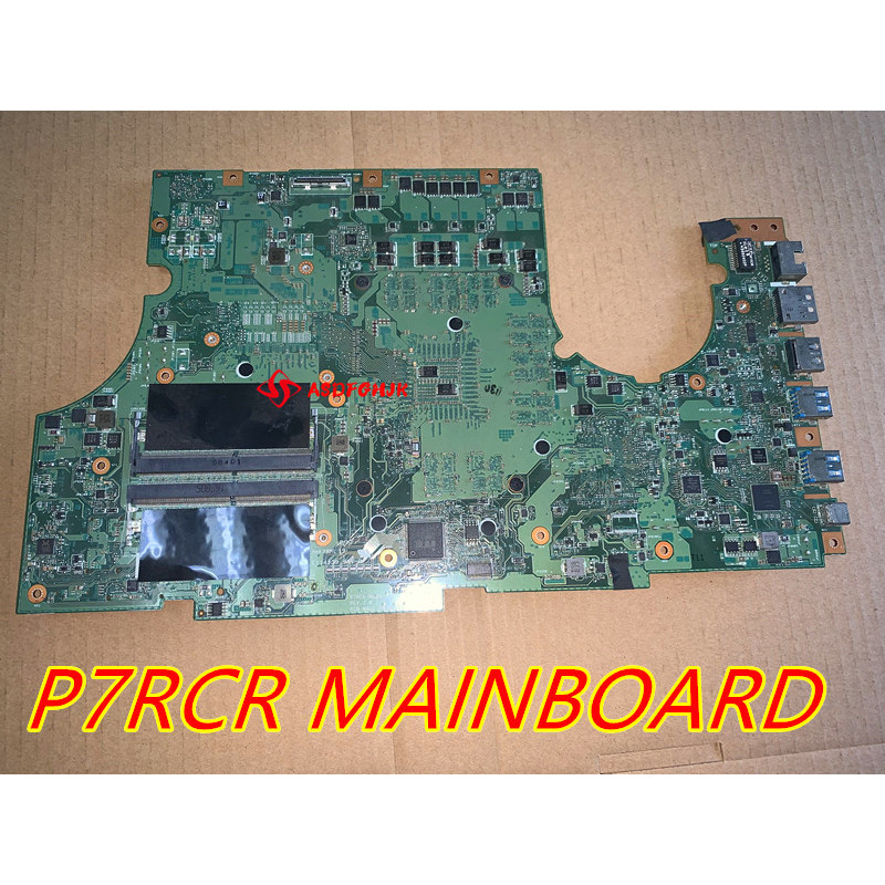 Used Original P7RCR MAIN BOARD FOR ACER Predator 17 GX-793 G9-793 LAPTOP MOTHERBOARD WITH I7-7700HQ 