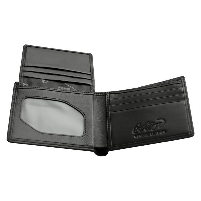 Crocodile 885By Dompet Pria Men Wallet Leather Kulit Original - Hitam Terlaris