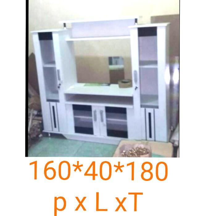 Meja Tv Nimalis Bupet Tv Liswar Lemari Hias