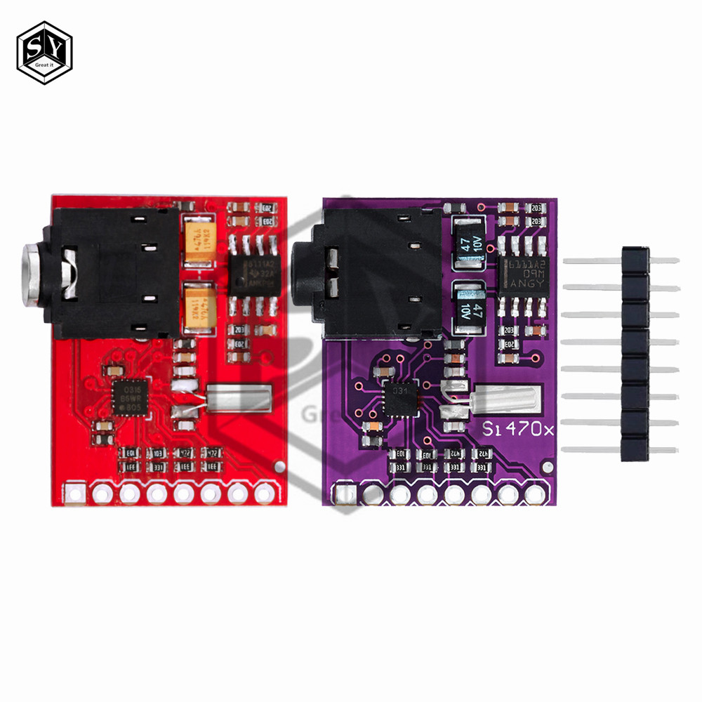 Si4703 Rds Fm Radio Tuner Evaluation Breakout Module For Arduino Avr Pic Arm Radio Data Service