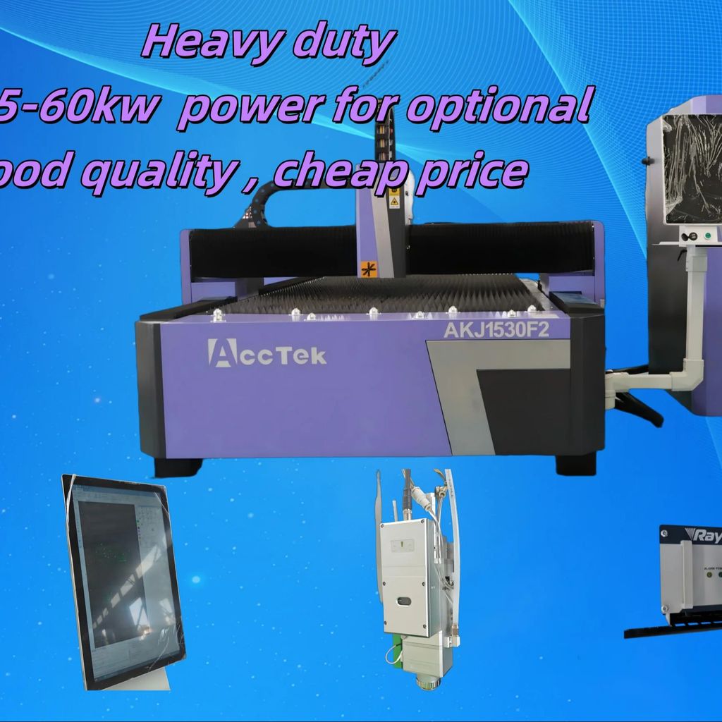 High Power Laser Metal Cutting Machine 3000W Fiber Laser Cutting Machine Max Raycus Source Stainless