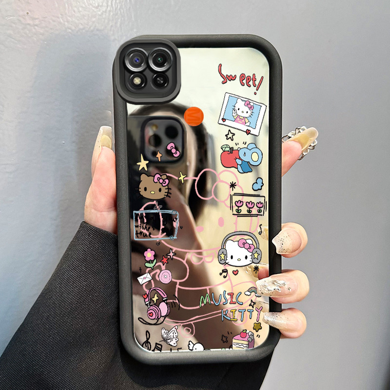 Casing Hp Xiaomi Redmi 9C Redmi 9C NFC Redmi 10A POCO C31 Case HP Casing pola Gambar Animasi Kartun 