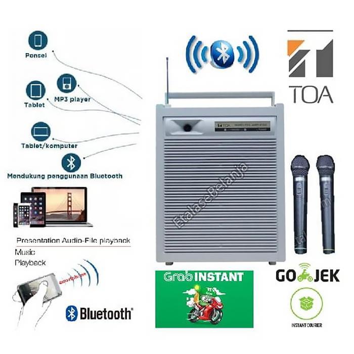 TOA BLUETOOTH SPEAKER PORTABLE SOUND ZW-G810CU