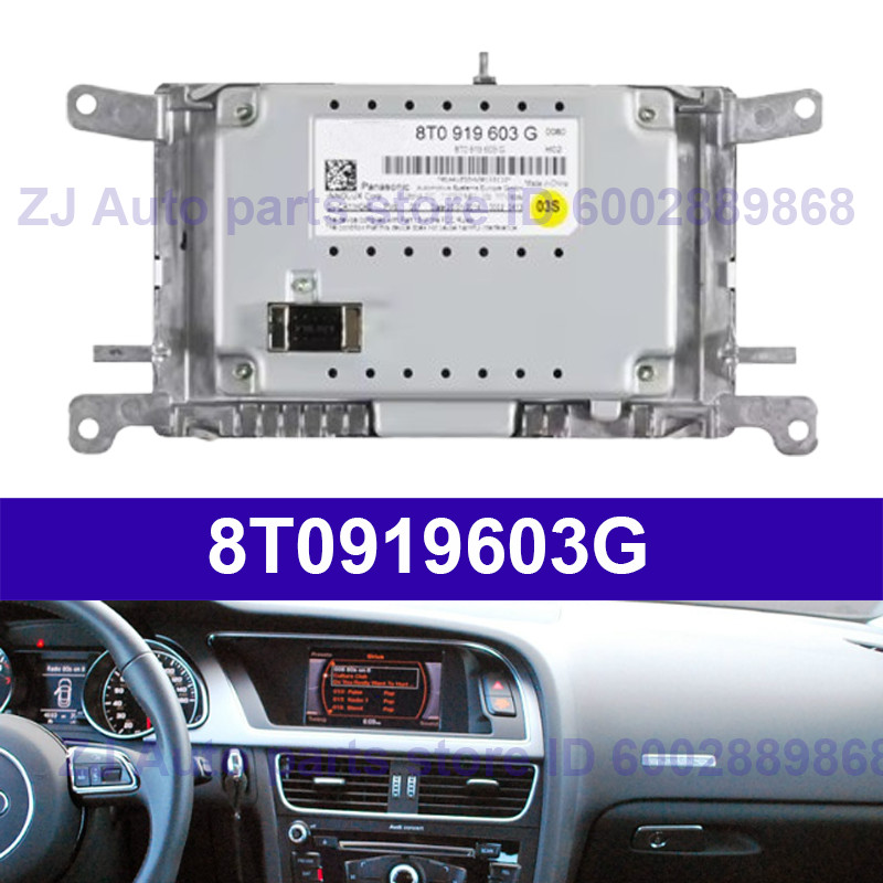 8T0919603G 8T0 919 603 G Lcd For Audi A4 B8 A5 Q5 2010 2012 2015 Mmi Multi Media Display Unit 6.5"