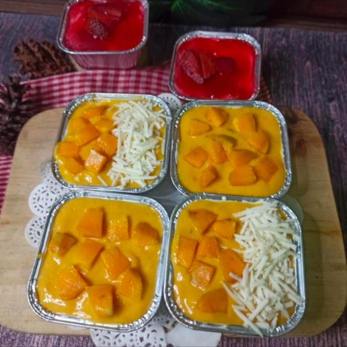 Aluminium Foil Cup Ox-100 + Tutup Aluminium Foil Tray Ox100 Original