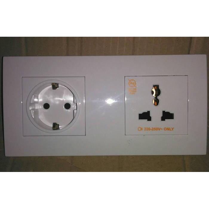 Stop Kontak 2Gang Schneider Terlaris