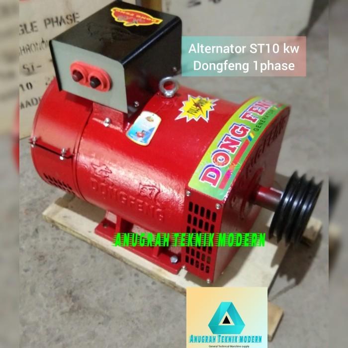 100% Original Alternator Dongfeng 10Kva St10 1Phase Dinamo Generator
