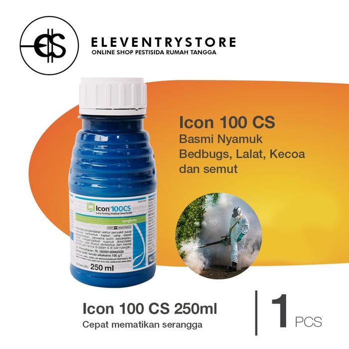 Icon 100 CS - Basmi Nyamuk Bedbugs Lalat Kecoa - Tahan Lama - 250 ML