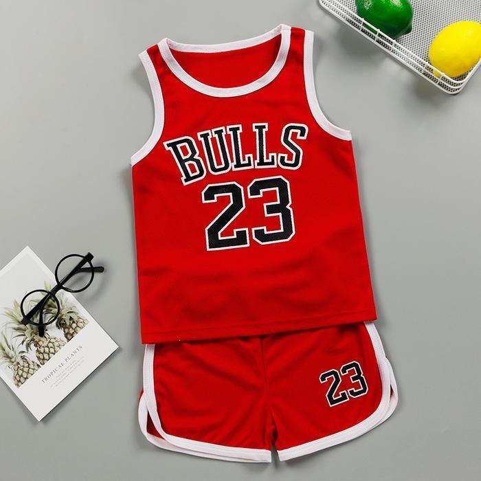 Baby Kids Jersey Baju Basket Premium Anak Bayi Setelan Olahraga A5-27 Original
