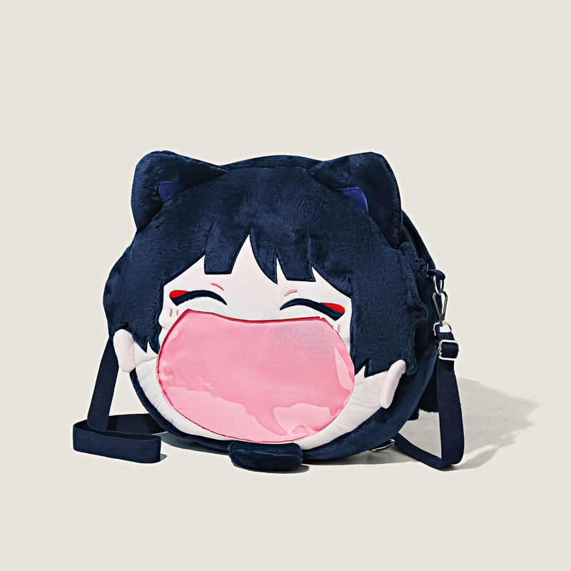 Genshin ImpactCartoon Wanderer Personalized Large Capacity Student Backpack Itabag Anime Peripheral