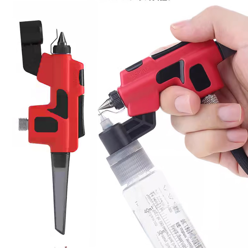 Wash-Free Airbrush Set Anti-Corrosion Pp Model Painting Airbrush Hobby Airbrush Gun Airbrush Model