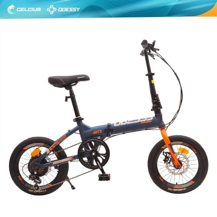 Sepeda Lipat Folding Bike Odessy RITZ 16 52 Ukuran 16 Garansi