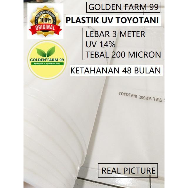 Plastik UV Toyotani 3 Meter - 1 Roll