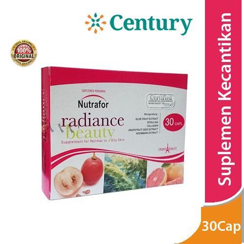 SALE Nutrafor Radiance Beauty Suplemen 30 Kapsul/Suplemen kulit/Jerawat Termurah