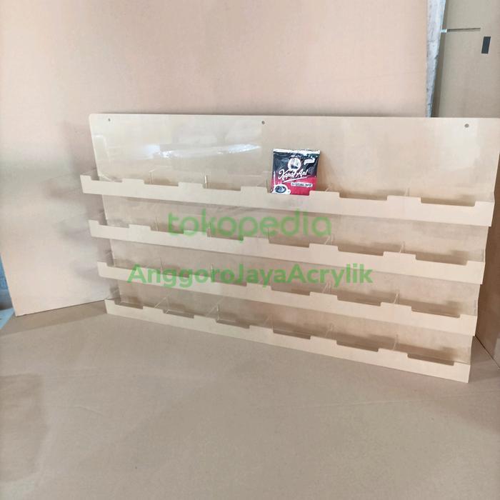 Rak display kopi sachet