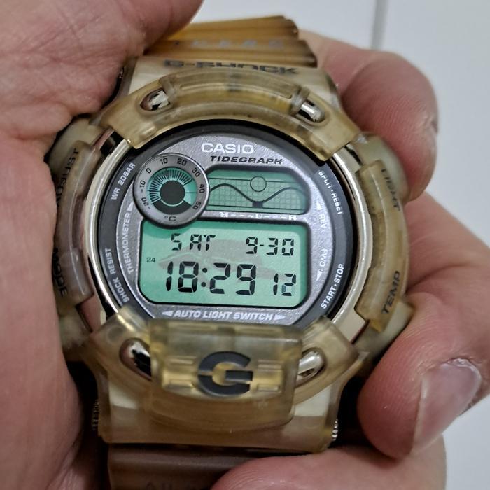 PRODUK gshock vintage casio dw-8600k original fisherman
