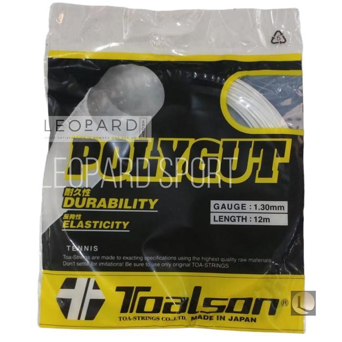 SENAR TENIS TOALSON POLYGUT 15/ SENAR RAKET TENNIS TOALSON/SENAR TENIS