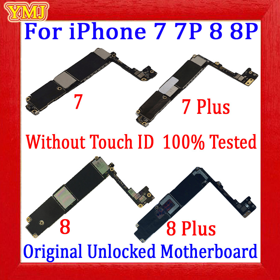 Clean ICloud For IPhone 5S 6 Plus 6s Plus 7 Plus 8 Plus Motherboard No Touch ID&No Face ID Mainboard