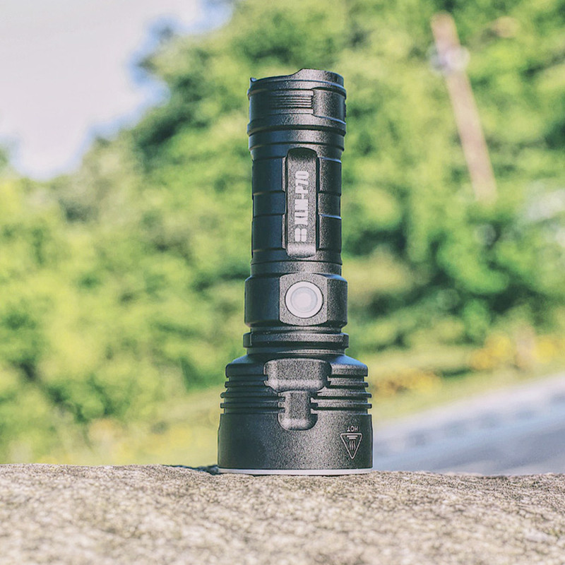 Super Powerful LED Flashlight L2 XHP70 Tactical Torch USB Rechargeable Waterproof Lamp Ultra Bright 