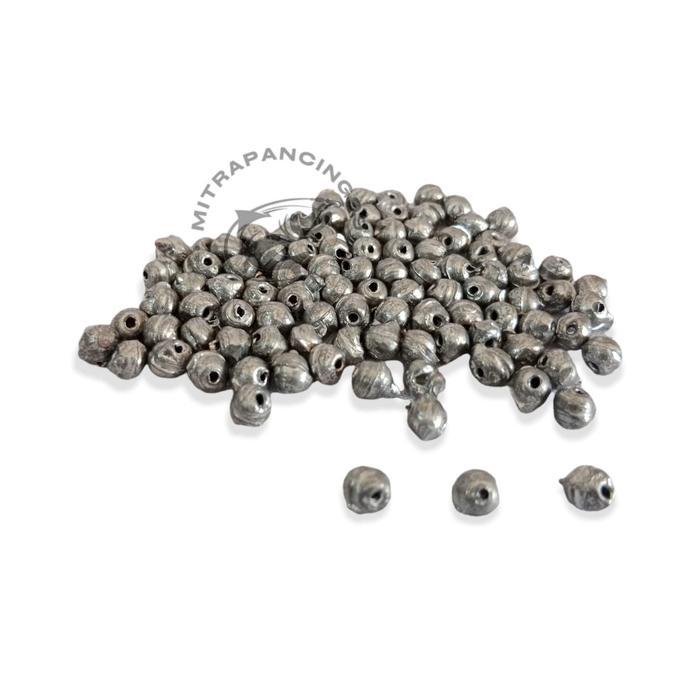 Timah Merica / Lada Kecil No.0 - Timah Pancing Pemberat Pancing