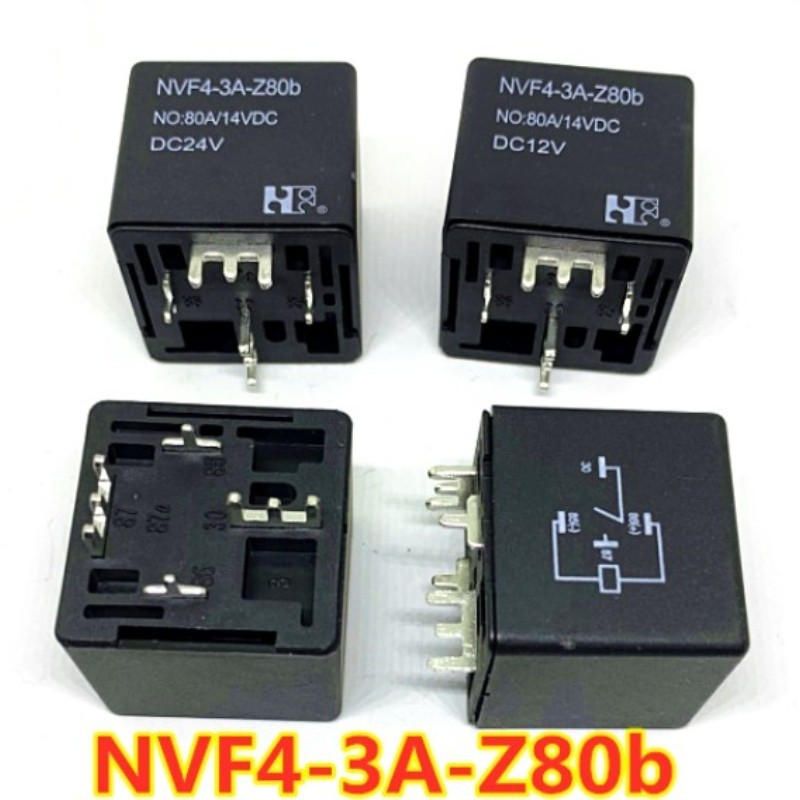 Original NEW Automobile relay 5PCS/lot  NVF4-3A-Z80b DC12V