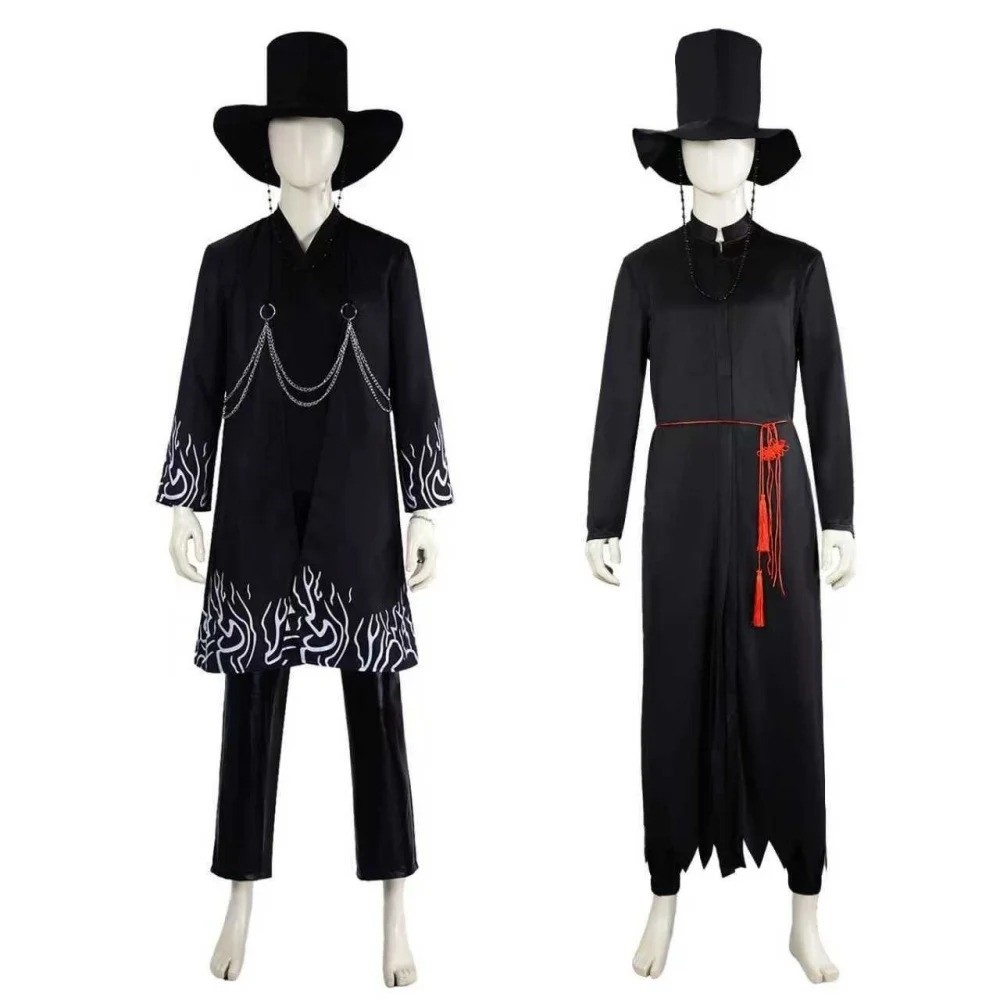 Anime Movie Demon Hunters KPOP Saja Boys Jinu Cosplay Costume Hat Your Idol Outfit Men Halloween