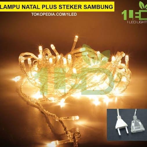 LAMPU TUMBLR WARM WHITE LAMPU NATAL WARM WHITE DEKORASI LED