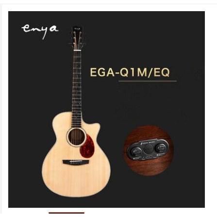 Gitar Akustik Elektrik Enya Ega Q1M Eq Original + Bag