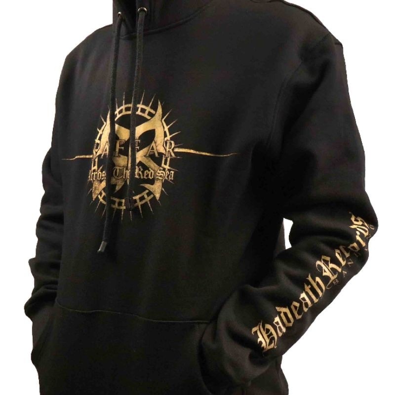 HOODIE - SAFFAR - A Cross the red sea  hadeath kaos band death metal original