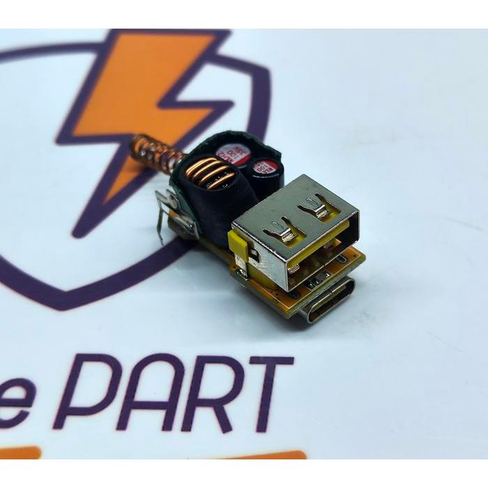 Modul DIY Charger Mobil PD3.0 65W VOOC QC3.0 QC4.0 USB type C