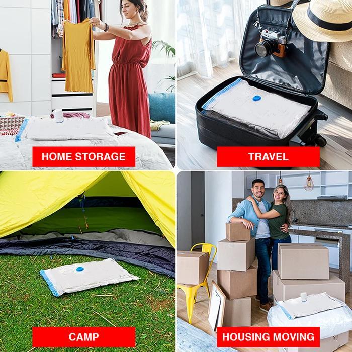 Pompa / Vacum Plas Traveling / Vacum Plastik Baju / Vacum Pakaian