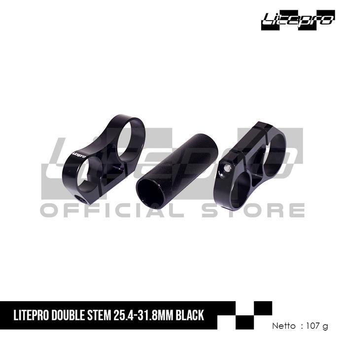 LITEPRO DOUBLE STEM 25.4-31.8MM