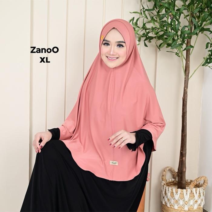 Zanoo - Xl Marisa Hijab Instan Jumbo Daily Hijab Bergo
