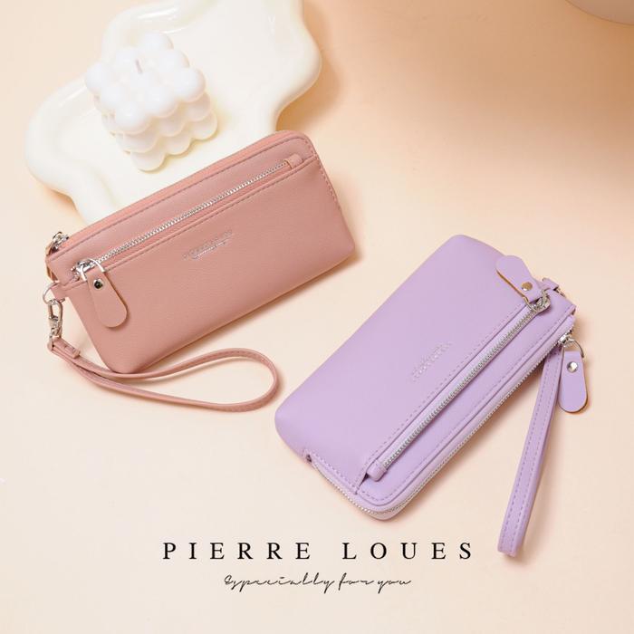 Dompet Panjang Wanita Kulit Pu Pierre Loues Eldora Wallet