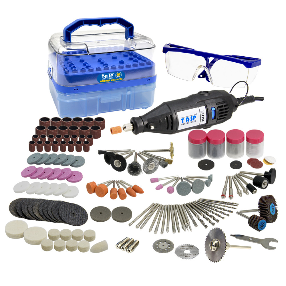 130W Electric Rotary Tool & 310pcs Rotary Tool Accessories Set for Dremel for Dremel Drilling