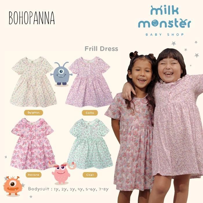 [Voucher] Bohopanna Frill Dress / Dress Anak Bohopanna