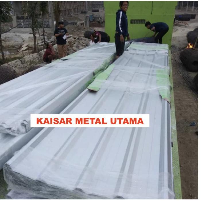 Terlaris Atap Spandek 0.4 mm Full SNI Gratis Ongkir