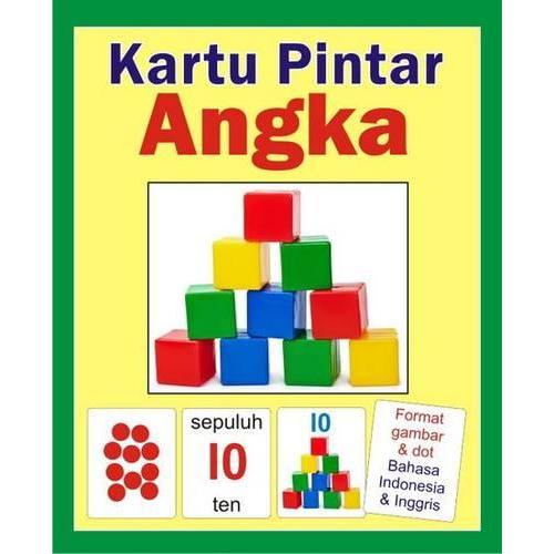 Kartu Pintar Angka - Mainan Edukasi Kartu Pintar Anak
