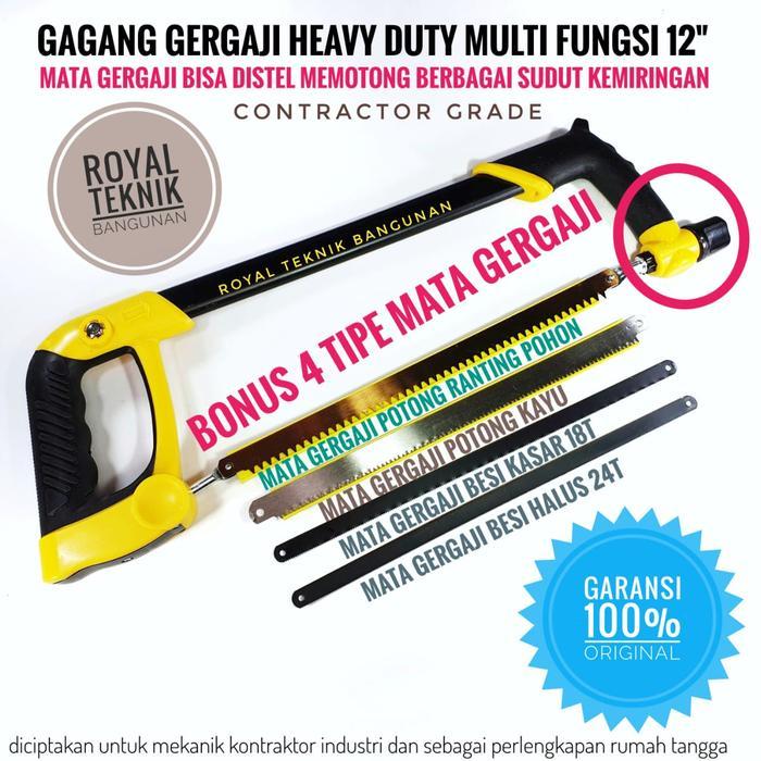 Gagang Gergaji Besi Kayu Multi Fungsi 12 inch MAXI / Magic Saw