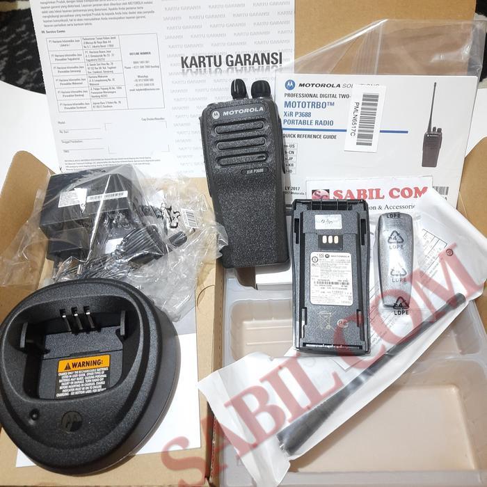 HT MOTOROLA XIR P3688 UHF 403mhz - HT DIGITAL MOTOROLA XIR P3688 UHF