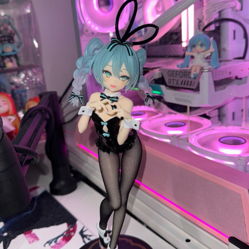 New Hatsune Miku Judai Bunny Girl Original Bicute Bunnies Rurudo Pvc Action Figure Anime Peripheral