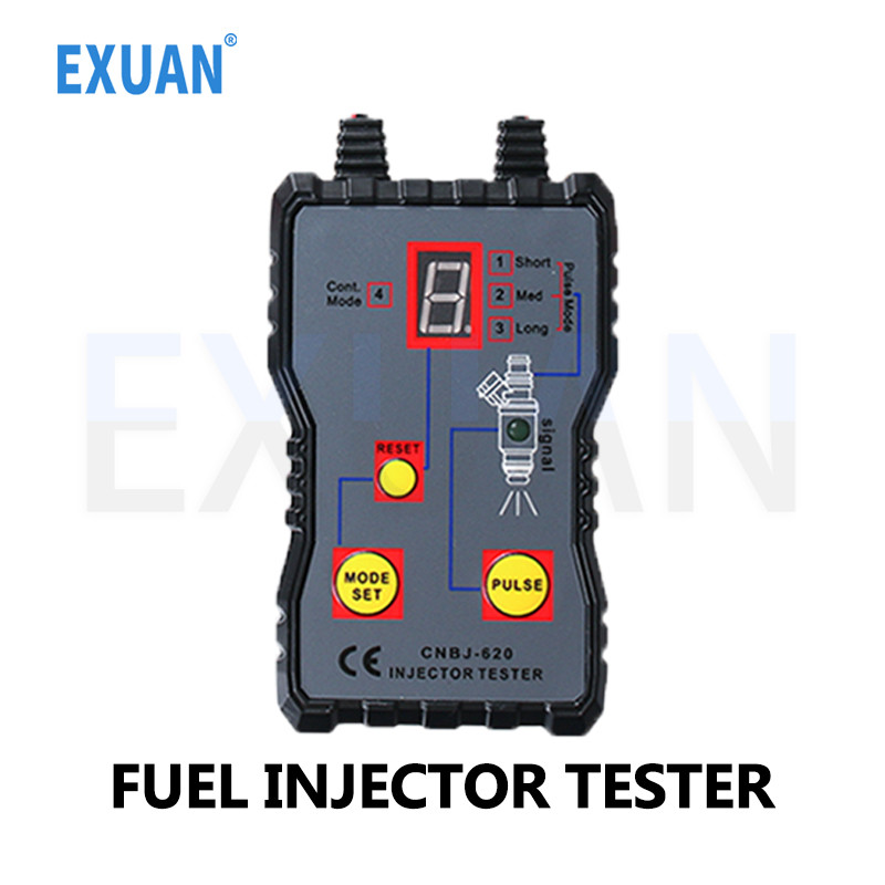 Automotive Fuel Injector Tester Injector Drive Tester Diagnostic Instrument Injector Cleaning Tool