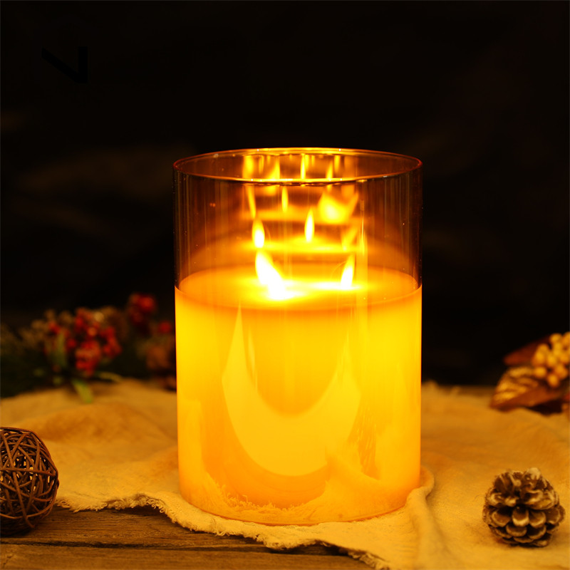 Flameless Flickering LED Candles Light Tealight Battery Powerd Candles Lamp Electronic Votive Led