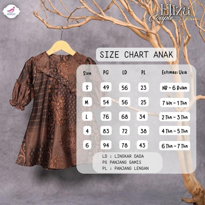 BAJU GAMIS SARIMBIT KELUARGA LEBARAN 2025 ZALIRA KIDS / ELIZA DRESS COUPLE MOM AND KIDS MEWAH