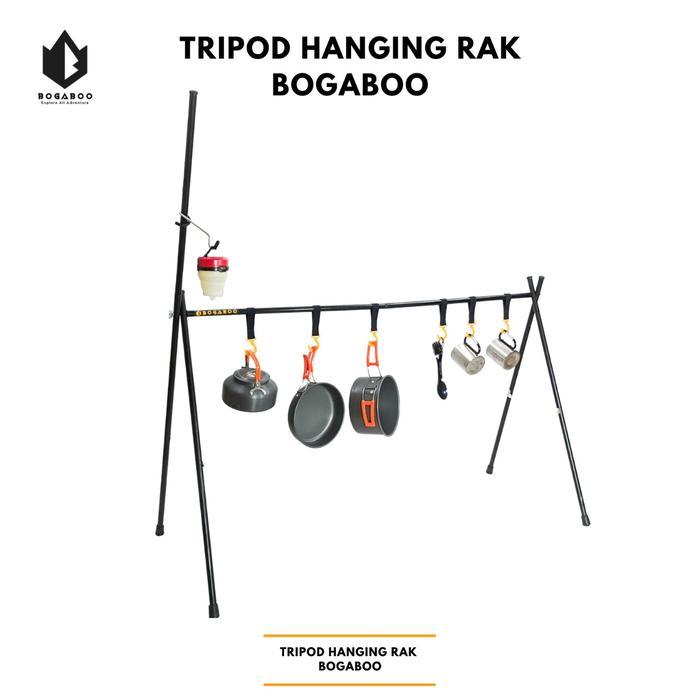 Eiger Hike Adventure - Tripod Hanging Rack - Gantungan Trypod Alat Camping - Rak Cantolan Alat Masak