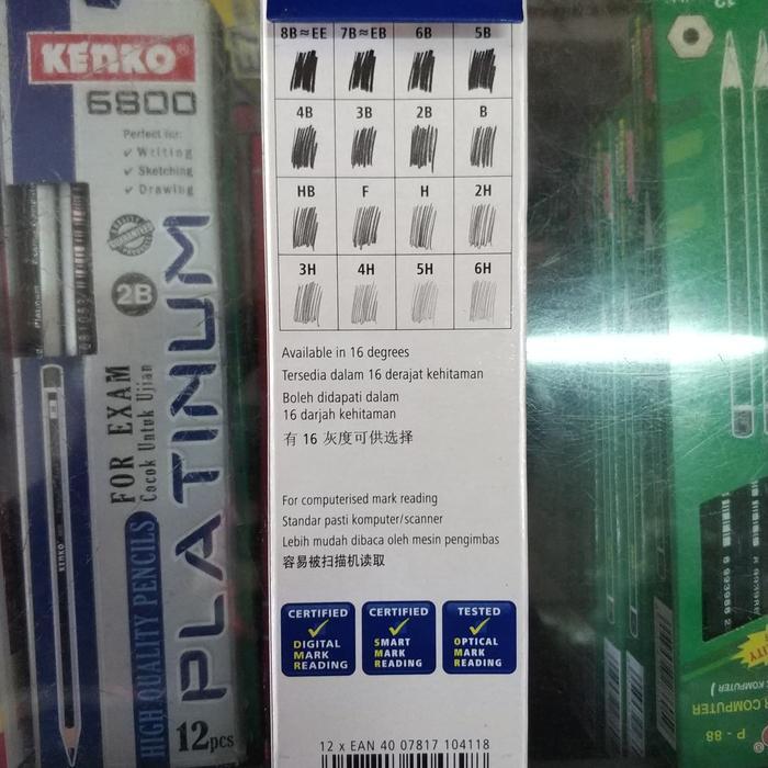 8opj- Pensil Staedtler 2B