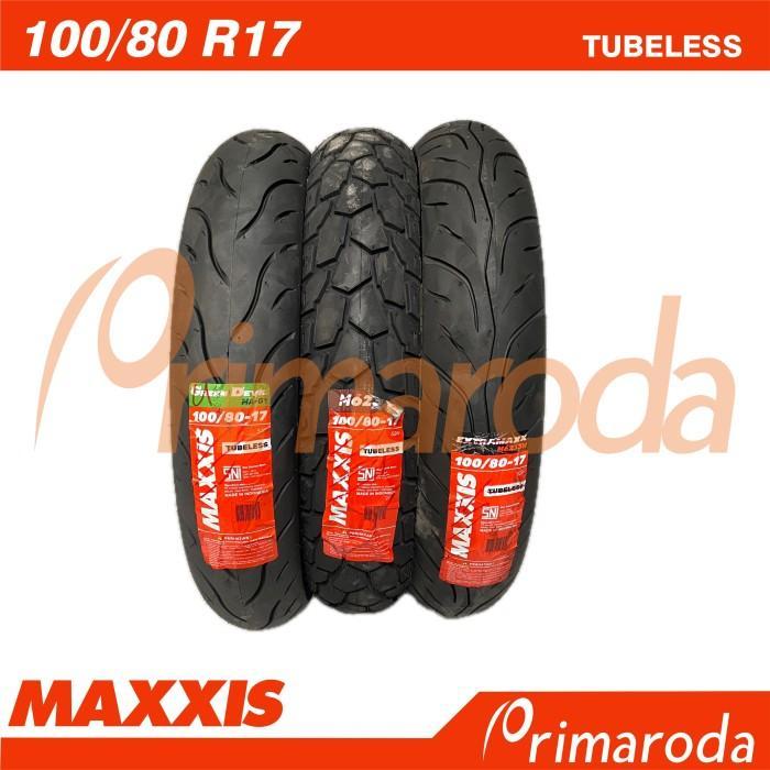 Ban Depan Yamaha Byson Fi Tubeless MAXXIS 100/80 Ring 17