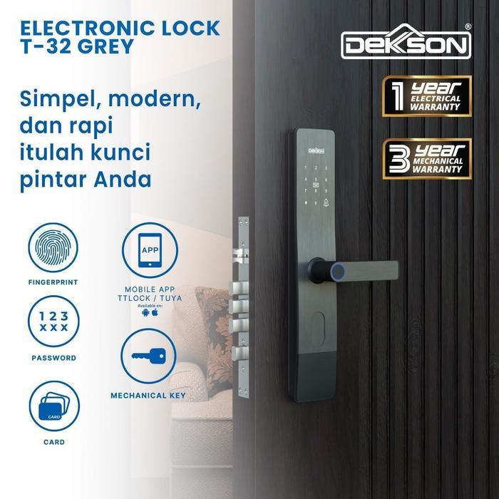 Smartlock Digital Dekson EL-T32 / Smart Door Lock Dekson / Electronic Lock Digital Dekkson