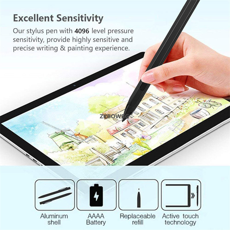 Active Stylus Pen Drawing Pencil for ASUS Transformer Pro ZenBook Vivobook Flip 12 14 Acer Spin 5 Ni