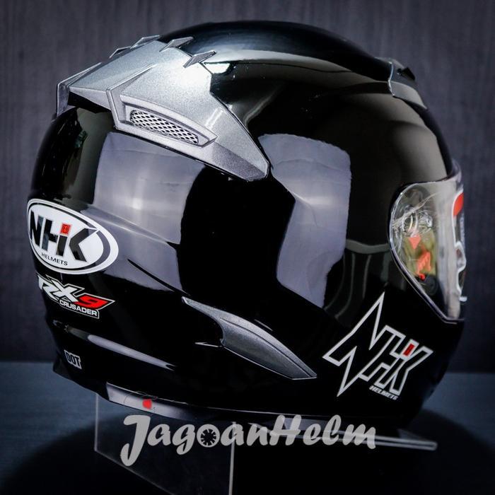 NHK HELM RX9 RX-9 SOLID RX 9 DOUBLE VISOR - Motorcycle